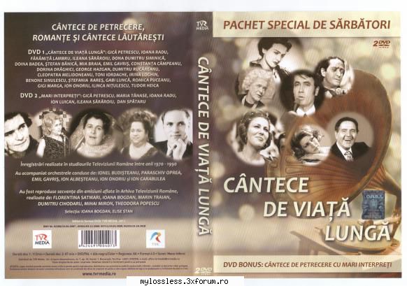 cantece viata cantece viata special untouched dvds [artwork cantece petrecere, romante cantece 7.97 Eu