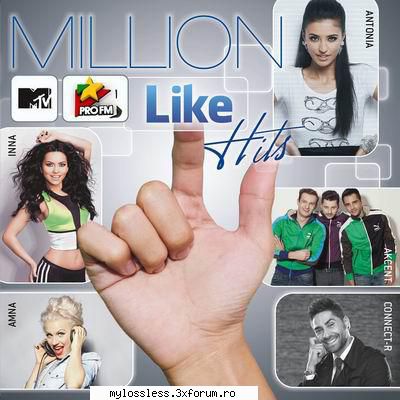 million like inna sun up2. akcent passion (radio edit)3. michel telo pego4. corina ta5. tom boxer Eu