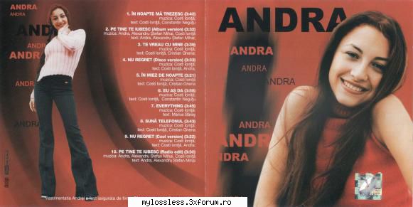 andra  1. (00:03:39) andra noapte  2. (00:03:32) andra tine iubesc (album  3. Eu