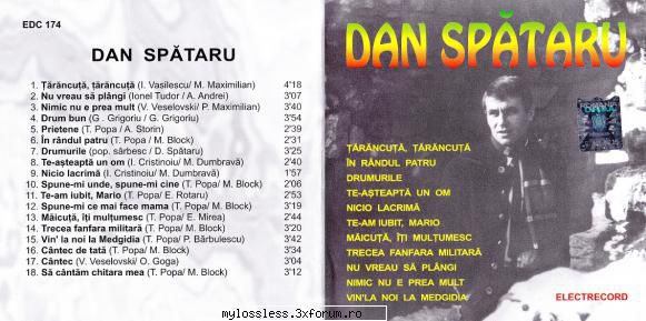 dan spataru best vreau nimic prea mult  drum bun  06  randul te-astepta om  nici