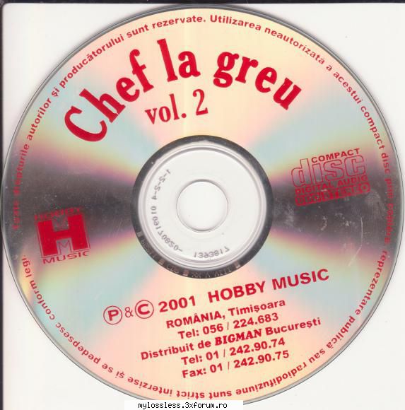 chef greu vol. 2/pe record's ciofu doamne, ewa sunt ciumega saltea03. dorin covaci daca vad zi04.