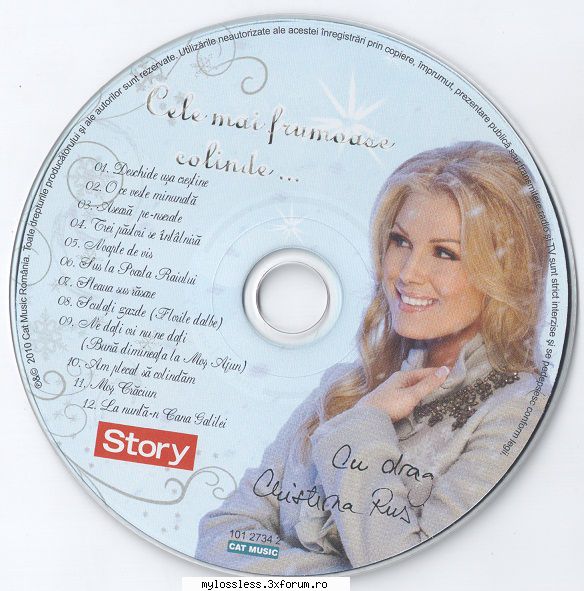 ----albume colinde romanesti format flac---- cristina rus cele mai frumoase  1. cristina rus Eu