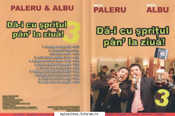 n.paleru albu- da-i spritul pan' ziua! info untouched dvd [artwork muzica 37' romanian 2.35 Eu