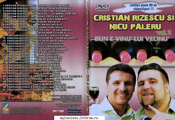 cristian rizescu nicu paleru-bun vinu'lui info dvd video| iso file pal toate regiunile |menu: Eu