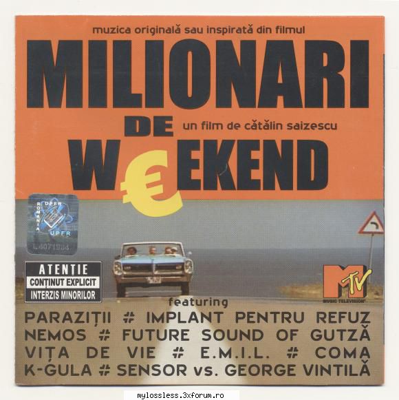 1. (00:02:49) parazitii - milionari de weekend
   2. (00:03:32) future sound of gutza - euro-mix