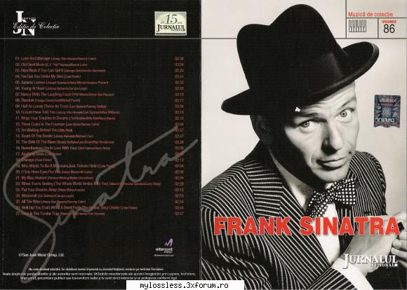 frank sinatra muzica colectie  1. (00:02:38) frank sinatra love and  2. (00:03:55) frank Eu