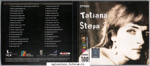 tatiana stepa muzica colectie  1. (00:03:34) tatiana stepa las cantecele mele (cantec pentru Eu