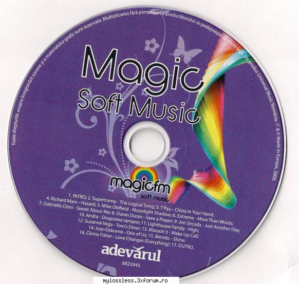 magic soft music  1.  -  2. (00:04:15) supertramp the logical song   3. Eu
