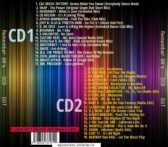remember 90's 2018 2cd [flac] cd1 c&c music factory gonna make you sweat (everybody dance now)2.