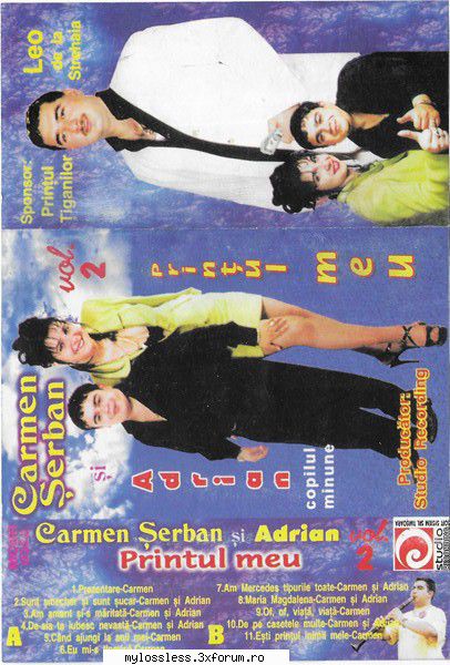 request albume, melodii format flac !:::... request volumele: carmen serban & adrian minune