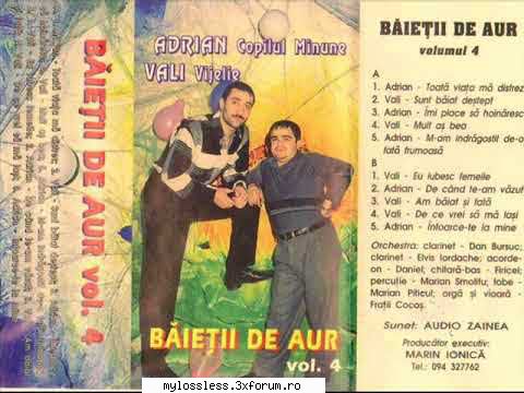 request albume, melodii format flac !:::... daca poate baietii aur [vali vijelie & adrian