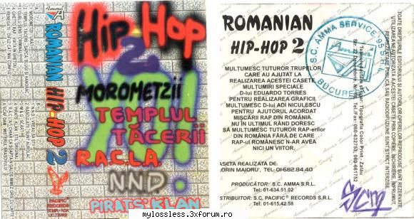 romanian hip hop vol.2 wav rip nogrp tacerii sapca, blugi sens-   rap viata   difuz cat