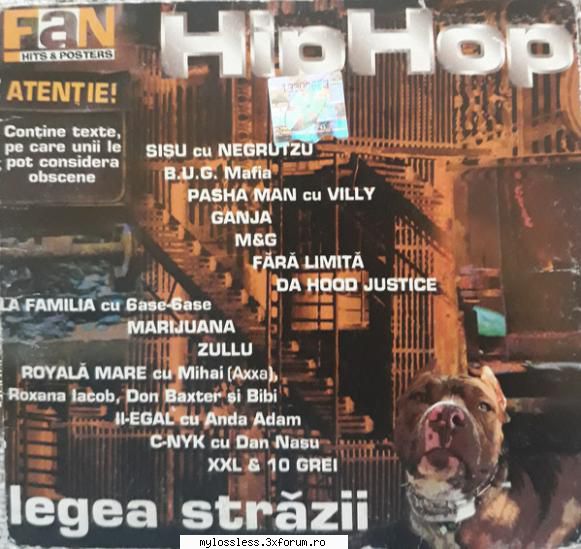 fan hip-hop legea strazii (2000) [flac] 01. sisu negrutzu spune-mi vrei02. b.u.g. mafia poezie