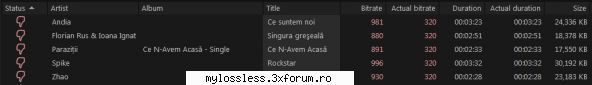 request albume, melodii format flac !:::... michnea noua niste poze, intelegem noi.da, scuze,