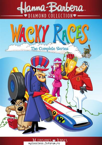 wacky races: the complete series discs] [dvd]