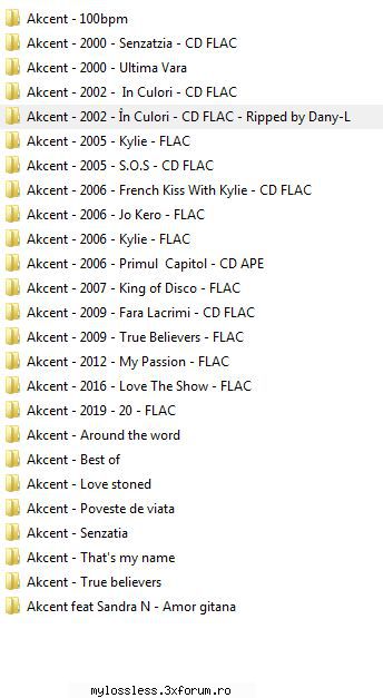 akcent primul andrei88sv scris:mai alte albume akkcent