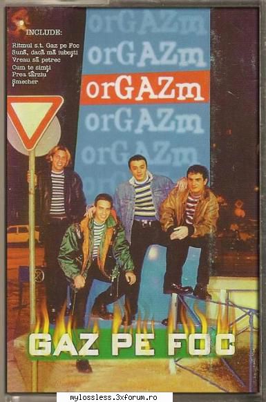 gaz foc orgazm 1997 cassette gaz foc orgazm 1997 cassette   ritmul s.t. gaz foc   