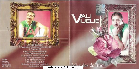 vali vijelie mi-e dor tine 2004  1. (00:03:41) vali vijelie mi-e dor tine   2.