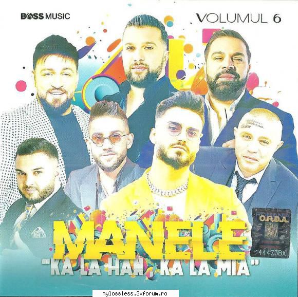 va - manele - ka ka han, ka la mia vol. 6 (2023) (album cd tzanca uraganu si mr juve - alo baza