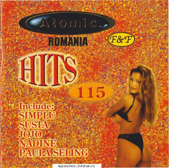 atomic romania hits vol. 115 (2001) (album original) atomic romania hits vol. 115 (2001) (album