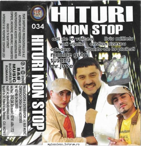 hituri non-stop (2006) (album original) hituri non-stop (2006) (album nicolae guta feat. play mi-a