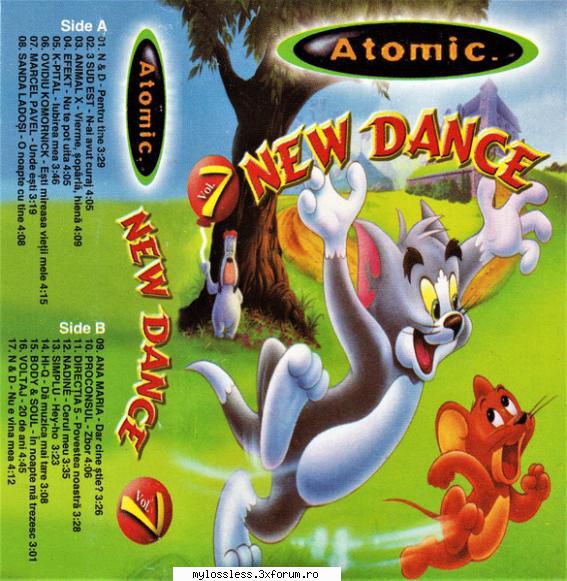 atomic new dance vol. (2001) (album original) atomic new dance vol. (2001) (album n&d pentru