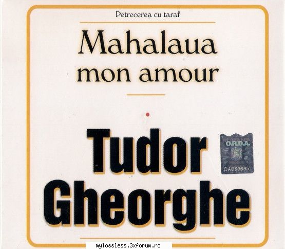 request albume, melodii format flac !:::... tudor gheorghe mahalaua mon amur 2013 are cineva ?astept