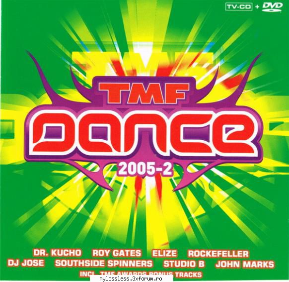 various tmf dance 2005-2 dvd-1 jose stepping the beatdvd-2 dr. kucho! & gregor salto can't