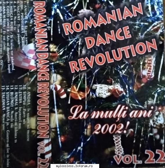 romanian dance revolution (2002) vol. (album original) romanian dance revolution (2002) vol. (album