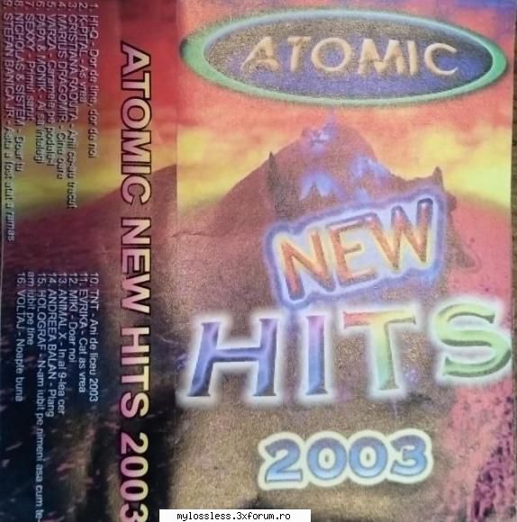 atomic new hits (2003) (album original) atomic new hits (2003) (album hi-q dor tine, dor noi02