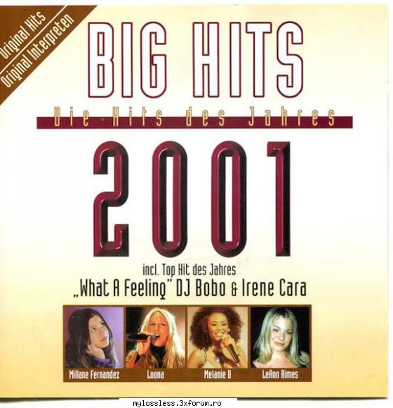 va - big hits - die hits des jahres (2001) (album cd loona - baila mi ritmo
02 millane fernandez -