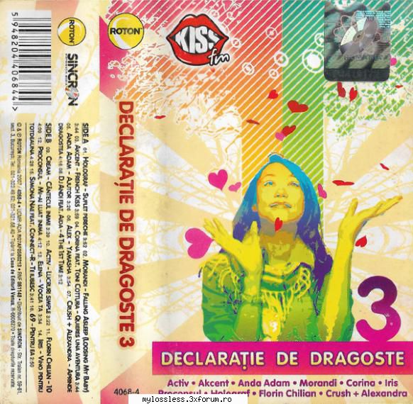 declaratie dragoste vol.3 (2007) declaratie dragoste vol.3 (2007) holograf suflet pereche02 morandi