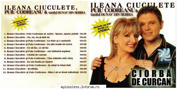 ileana ciuculete puiu codreanu ciorba  1. ileana ciuculete, puiu codreanu, andra spune, spune Eu