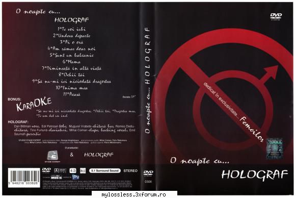 holograf noapte       voi       undeva         Eu
