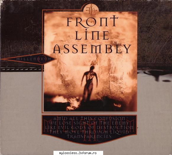 front line assembly millennium (single) millennium (1000 years decay remix)2. millennium (left ruins