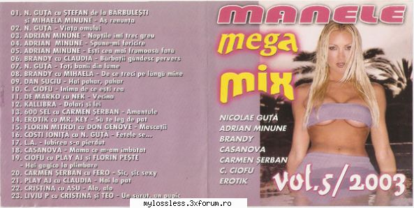 request albume, melodii format flac !:::... link vă rog dacă poate manele mega mix
