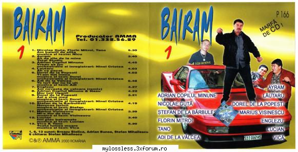 bairam  1. nicolae guta, florin mitroi, tano baietii elita  2. ayram zile mine  Eu