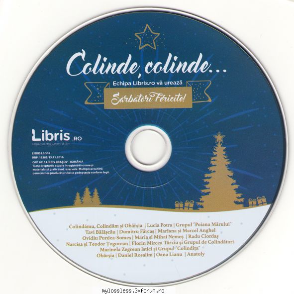 various artists colinde, colinde... (2016)  1. (00:02:27) colindamu, colindam obarsia gazda Eu