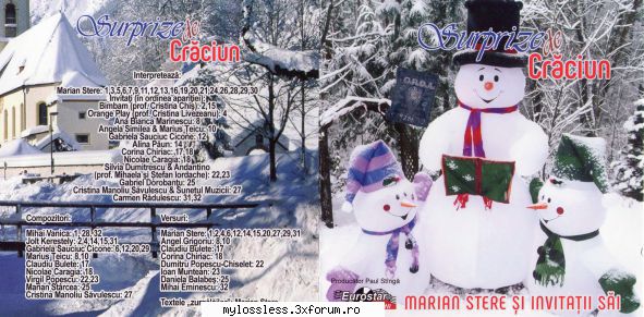 surprize  1. (00:01:14) marian stere  2. (00:03:10) bimbam (prof. cristina chis) mos Eu