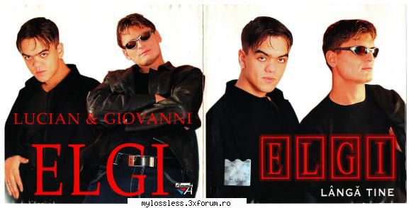 elgi langa  1. elgi rau doare inima (cu adrian copilul    2. elgi noaptea asta  Eu