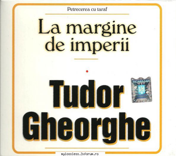 tudor gheorghe flac) tudor gheorghe margine  1. tudor gheorghe duminica pranz vai, dorule, Eu