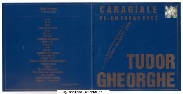 tudor gheorghe flac) tudor gheorghe caragiale pe-un franc  1. (00:01:29) tudor gheorghe Eu