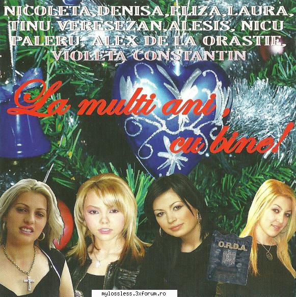 va - la multi ani, cu bine 
01 nicoleta guta - la multi ani cu bine
02 denisa - ninge
03 nicoleta