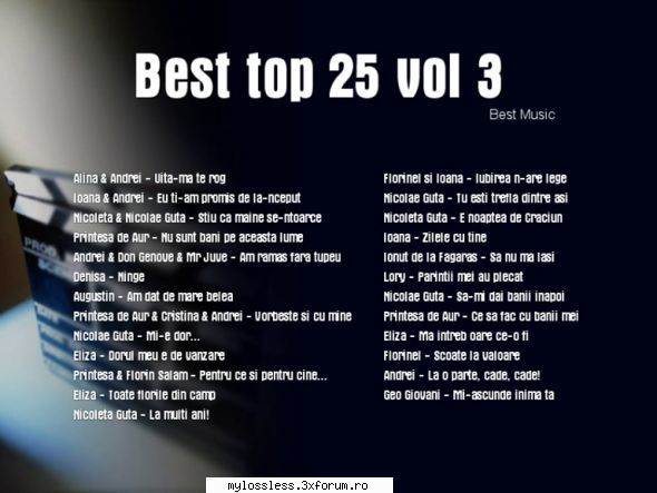 meniu va-best top 25 nogrp