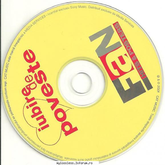 va - fan hits & posters - iubire de poveste (2001) (album cd original) all star - mereu aproape