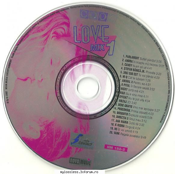 va - love mix 1 (20 balade pentru (2002) (album cd original) parlament - suflet pierdut
02 andra -