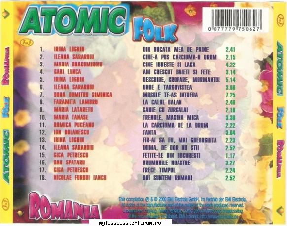 atomic folk &nbsp; irina &nbsp; din bucata mea &nbsp; &nbsp; ileana &nbsp; cine-a pus carciuma-n