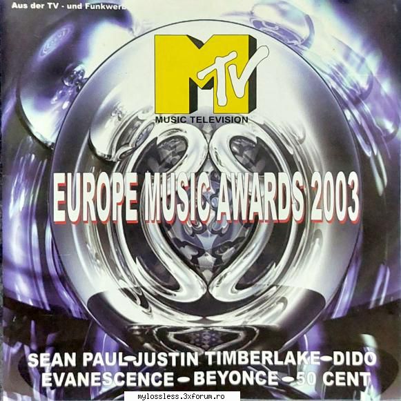 various artists mtv europe music awards 2003 mtv europe music awards justin timberlake senorita2.