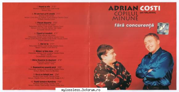 Adrian C. Minune & Costi Ionita - Fara concurenta-CD-2000-FLAC-MiNT - Lossless - @ Muzica/Albume in format Lossless [FLAC]-[ROMANEASCA]