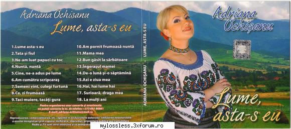 Adriana Ochisanu - Lume, Asta-s Eu-2013-CD-FLAC-NoGrp - Lossless - @ Muzica/Albume in format Lossless [FLAC]-[ROMANEASCA]